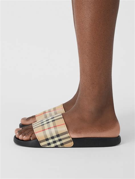 burberry menwears slideshow|men's burberry leather slide shoes.